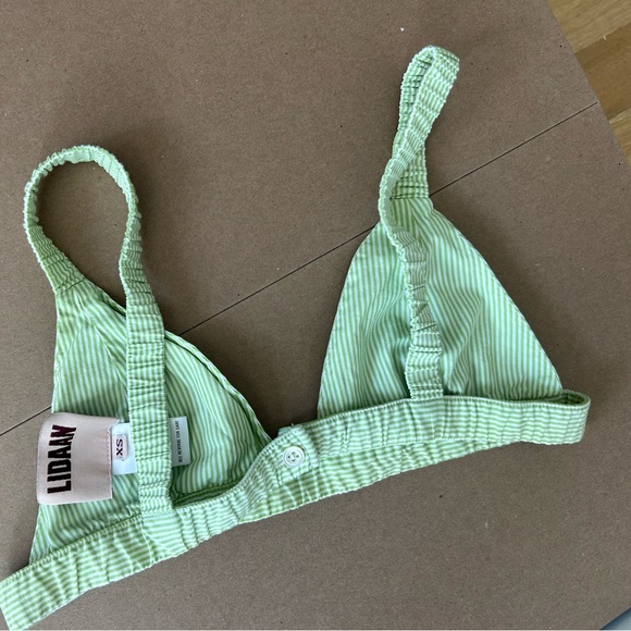 Green and White striped set from Intermix - Picture 2 of 3